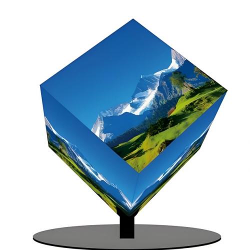Cube LED display screen
