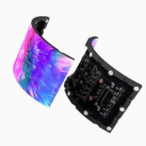 Flexible LED display module
